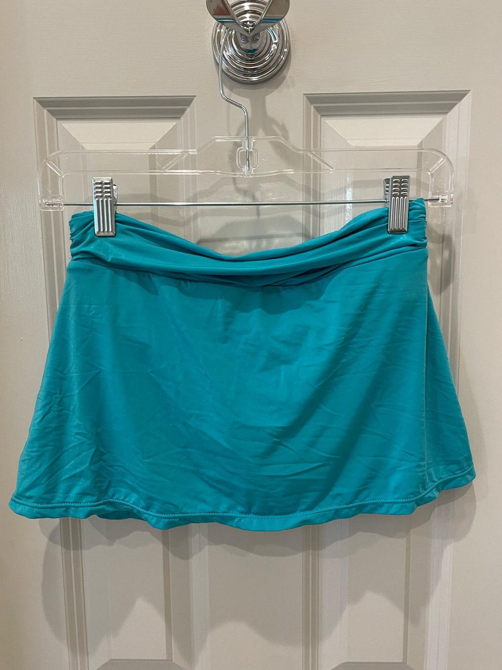 Garnet Hill Turquoise Swim Skirt